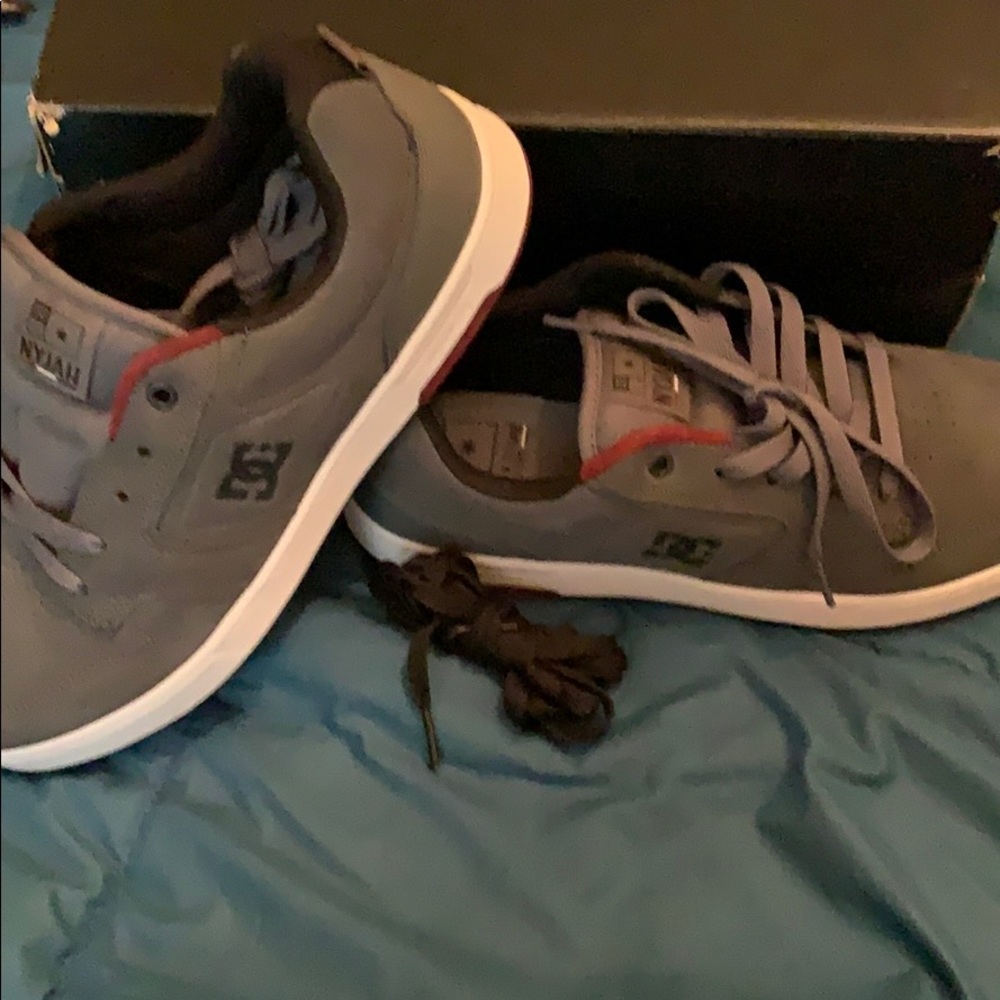 New DC grey shoes